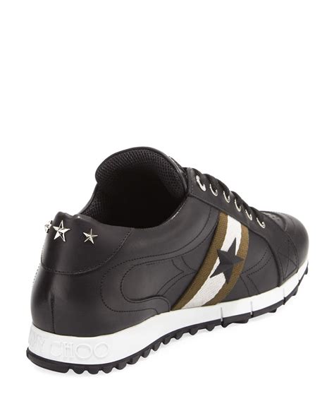 jimmy choo mens trainers